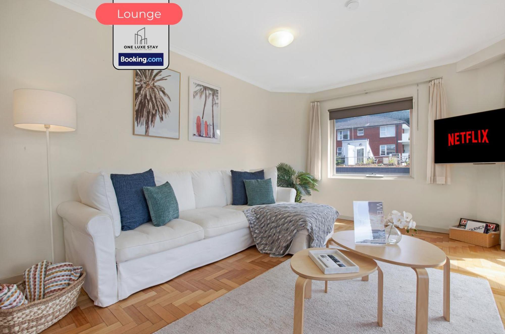 1 Bed By One Luxe Serviced & Vacation Manly Beach, Northern Beaches, With Free Wifi Apartment *